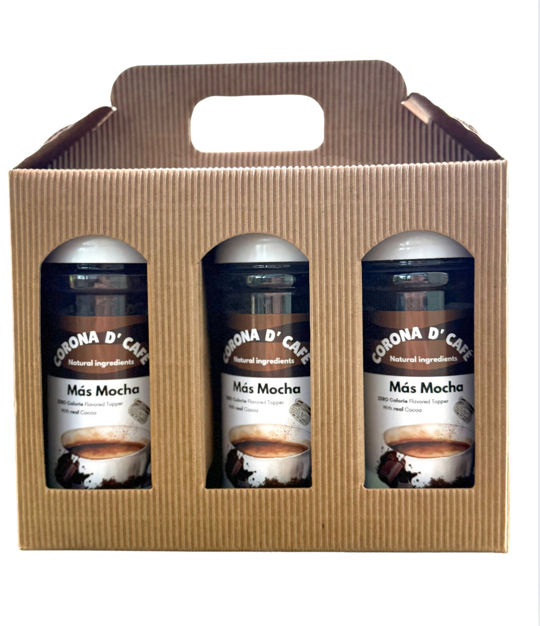 Corona D'Cafe Gift Box 3 Pack - Mas Mocha Chocoholic