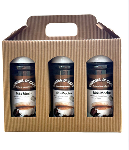 Corona D'Cafe Gift Box 3 Pack - Mas Mocha Chocoholic