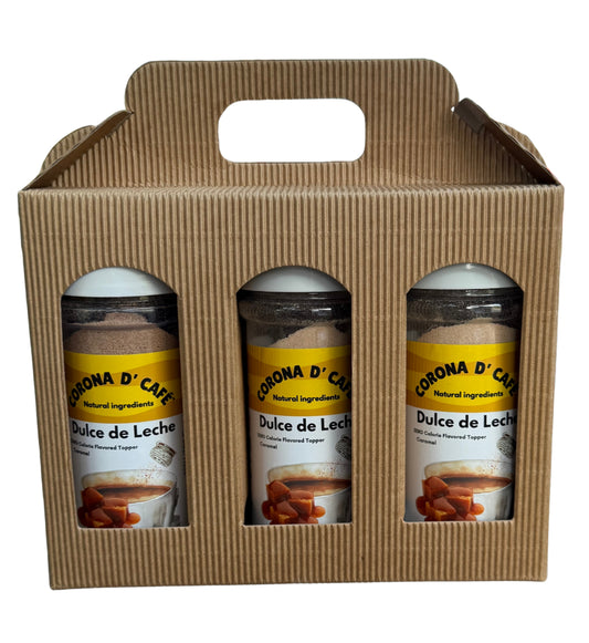 Corona D'Cafe Gift Box 3 Pack - Dulce De Leche Lover